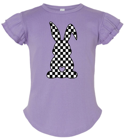 Checkered Bunny Baby and Toddler