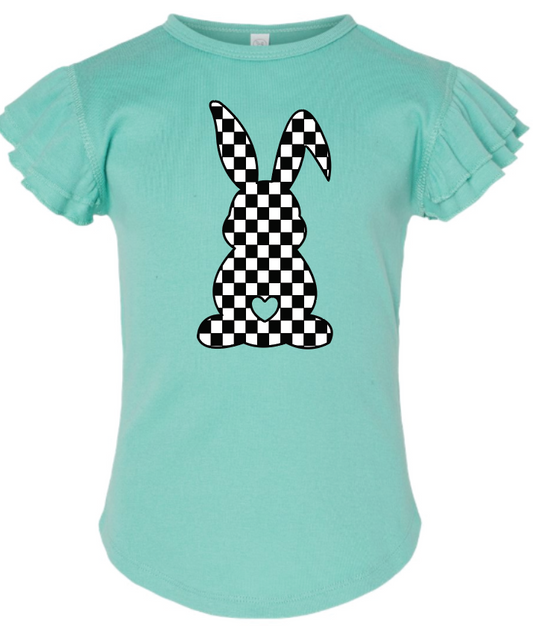 Checkered Bunny Baby and Toddler