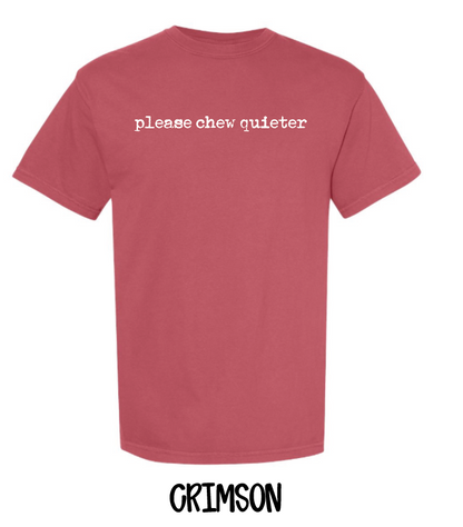 Please Chew Quieter