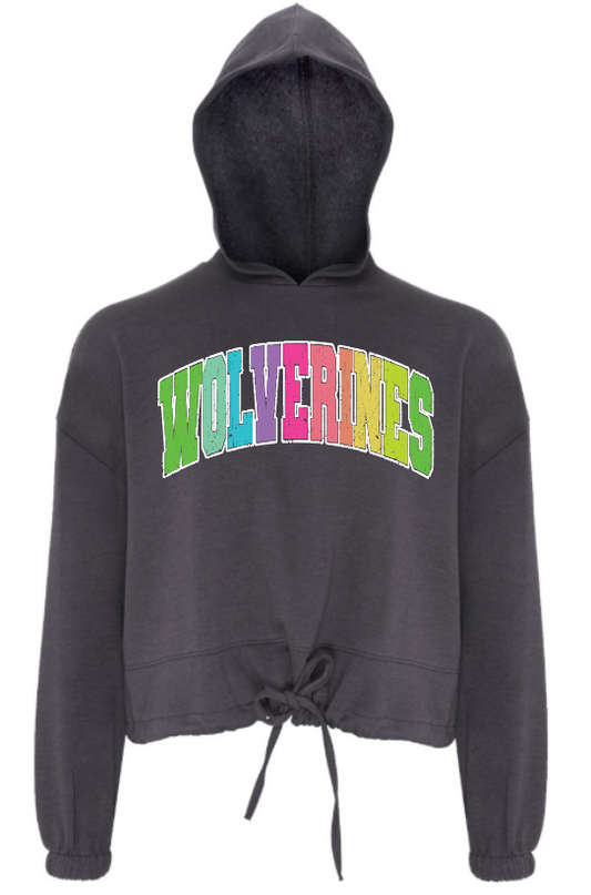 Crop Mascot Hoodie