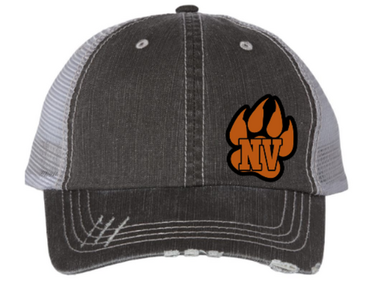 NV Leather Patch Hat