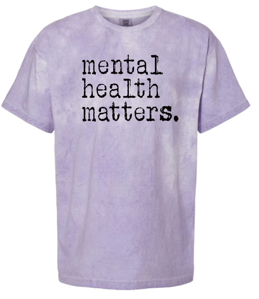 Mental Health Matters.