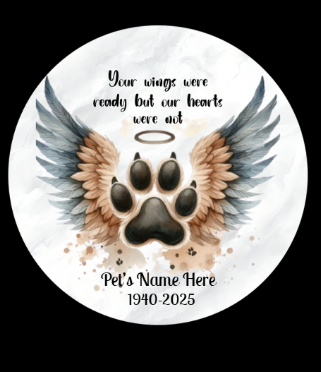 Memorial Pet Ornamet