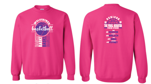 Senior Basketball Sweatshirt