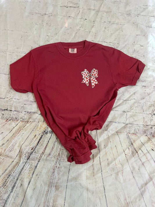 Valentines Bow Pocket Sized