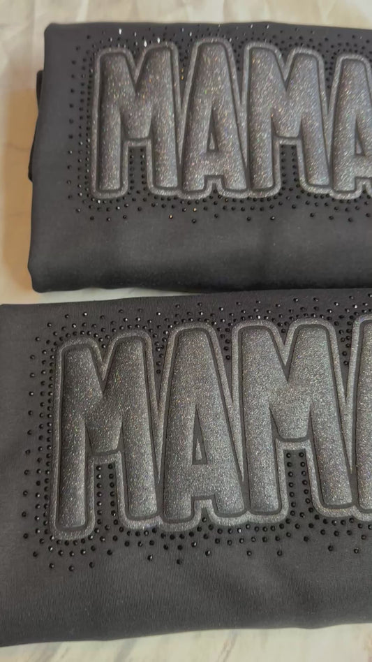 Mama Rhinestone Sweatshirt