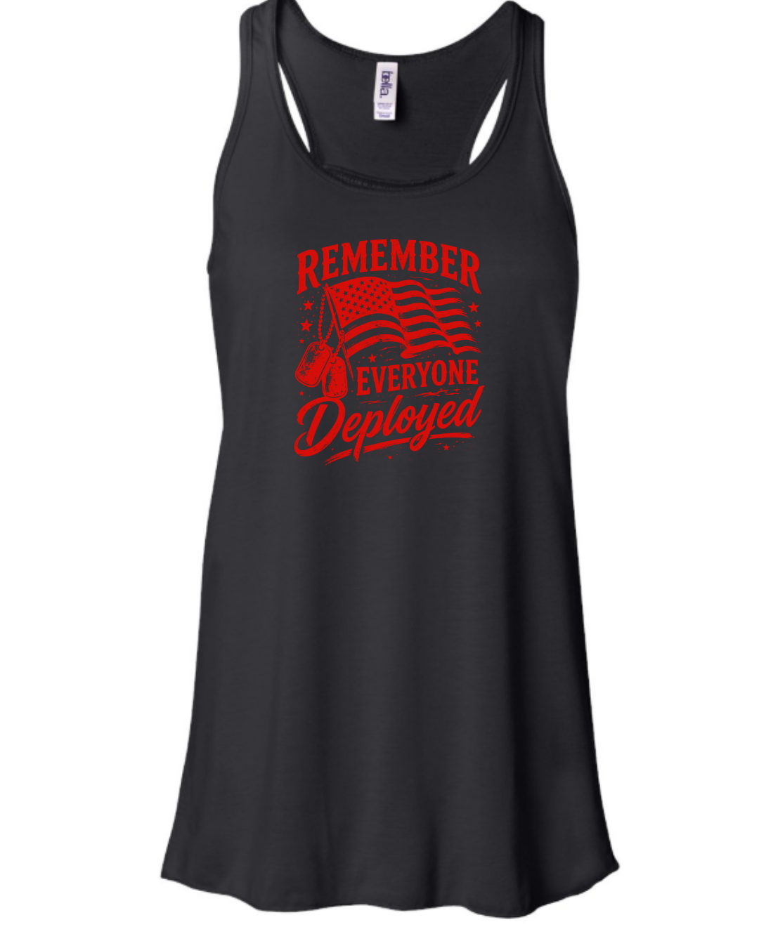 Remember Everyone Deployed- Red Design