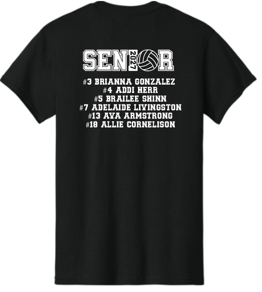 Senior Volleyball T Shirt