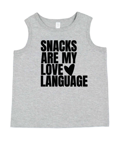 Snacks are my Love Language