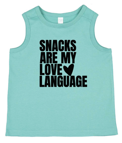 Snacks are my Love Language