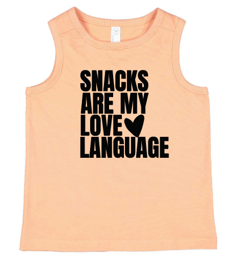 Snacks are my Love Language