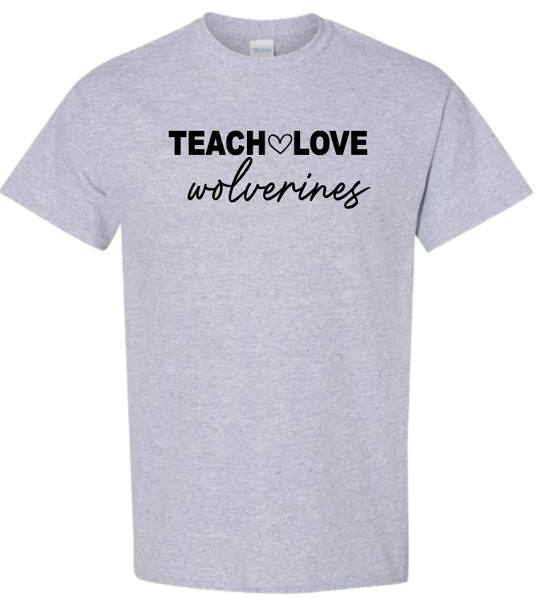 Teach Love Wolverines