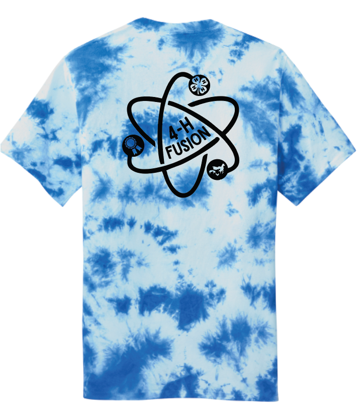 4-H Royal Blue Tie Dye