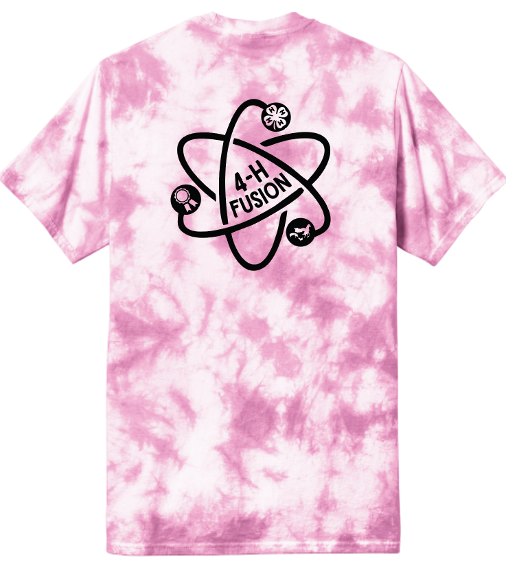 4-H Pink Tie Dye