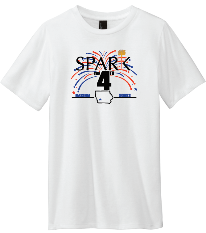 Spark the Fourth T Shirt!- White