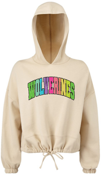 Crop Mascot Hoodie